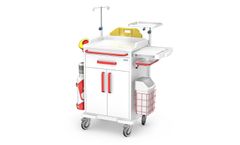 Techniki - Model REN/ABS - Resuscitation Cart