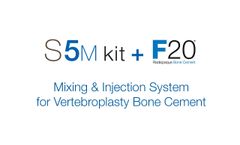 S5m Mixing & Injection System + F20 Vertebroplasty Bone Cement - Video