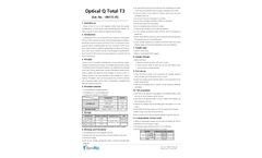 Optical Q - Immunoassay for Quantitative Determination of Total T3 Brochure
