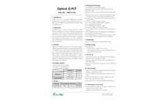 Optical Q - Immunoassay for the Quantitative Determination of PCT - Brochure