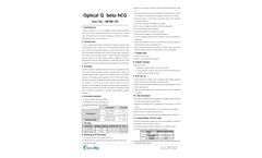 Optical Q - Immunoassay For the Quantitative Determination of beta-hCG - Brochure