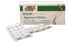 MIDORI Green - Model AG11, AG11s - Advance Agarose Tablets