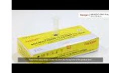 How to Use the Corona Self-Test Kit/BIOCREDIT COVID-19 Ag Home Test Nasal/Rapigen - Video