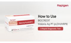 How to use BIOCREDIT Malaria Ag Pf pLDH_HRPII - Video