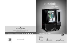 Sensa Core - Model ST 200 CC - Ultra Smart Blood Gas Analyzer - Datasheet