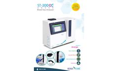Sensa Core - Model ST-200 CC ABGEM - Blood Gas Analyzer - Brochure