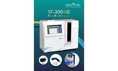 Sensa Core - Model ST-200 CC ABGE - Blood Gas Analyzer - Brochure