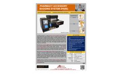 Medical Packaging - Model PABS - Pharmacy Accessory Bagging System - Brochure