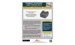 MPI - Model PALP - Pharmacy Accessory Label Printer - Brochure