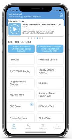 ONCOassist - The Go-To App for Oncology and Haematology Professionals Software