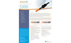 Degree-Controls - Model S300 (12VDC) - Non-Directional Low Voltage Air Velocity & Temperature Switch - Datasheet