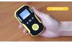BH-90A portable handheld gas detector from bosean - Video