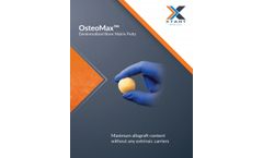 OsteoMax - Demineralized Bone Matrix Putty Brochure