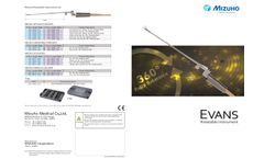 Evans & Reid - Rotatable Endoscopic and Cranial Neurosurgical Instruments Brochure