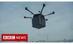 Transplant Lungs Transported Via Drone In `World First` - BBC News - Video
