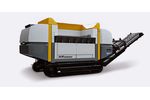 UNTHA - Model XR3000 mobil-e - Mobile Electromechanical Shredding System for Efficient Waste Processing