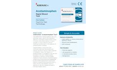 Adexusdx - Acetaminophen Test Kit - Brochure