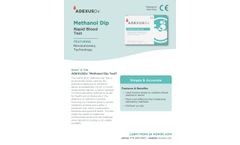 Adexusdx - Methanol Dip Test Kit - Brochure