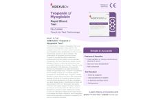 Adexusdx - Troponin I/Myoglobin Test Kit  - Brochure