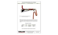 Fume-A-Vent - Model BAA-10 - Articulating Boom Arms for Vehicle Exhaust - Brochure