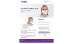 Tobra - Reusable Face Mask - Brochure