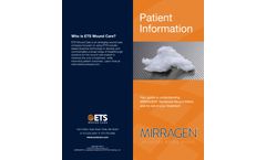 dvanced Wound Matrix for Patient Information - Brochure