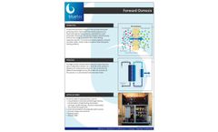 Forward Osmosis Process Technology Datasheet