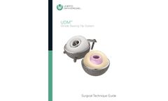 UOC - Model UDM - Mobile Bearing Hip System - Technique Guide