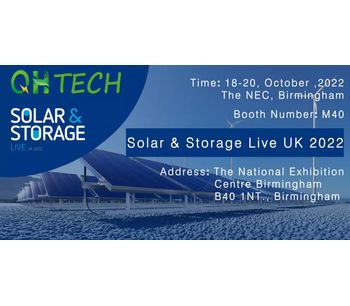Solar & Storage Live UK 2022- The NEC Birmingham