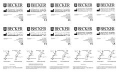 Becker - Model 1001 - Ring Lock Knee Joint - Brochure