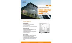Megarevo - Outdoor Cabinet Type Energy Storage System - Brochure