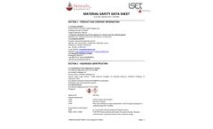Rarecells - Buffer Data Sheet Material Safety Data Sheet