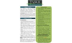 TVAX Biomedical Company Brochure