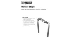 BioPro - Memory Staple - Brochure
