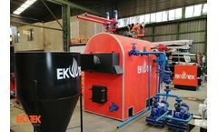 Ekotek - Model THUNDERBOLT Series - Semi-Cylindrical Solid Fuel, Three-Pass, Steam Boilers