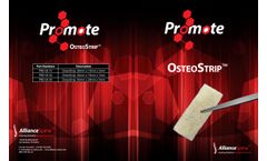 Promote OsteoStrip - Stringent Tissue - Brochure