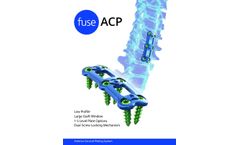 FuseACP - Anterior Cervical Plating System - Brochure