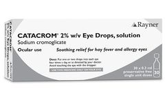 Rayner - Model Catacrom - Sodium Cromoglicate 2% Eye Drops