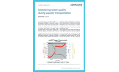 Monitoring Water Quality During Aquatic Transportation
