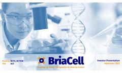 BriaCell Therapeutics - Presentation