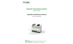 Model XacPro-S361 - Magnetic Immunoassay Analyzer - Manual