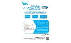 Model SARS-CoV-2 IgG / IgM - Rapid Test Kit - Brochure