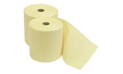 Model SMS - CR222-H - Heavy Weight Yellow Chemical Reinforced Sorbent Rolls