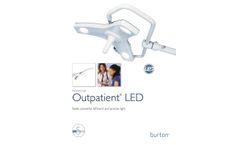 Burton Outpatient - Examination LED Light - Brochure