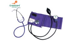 Greetmed - Model GT001-110 - Aneroid Sphygmomanometer with Stethoscope