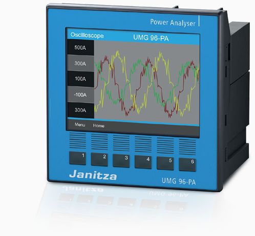 Janitza - Model UMG 96-PA - Modular Energy Measurement Device (MID)