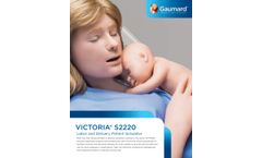 Gaumard VICTORIA - Model S2200 - Wireless and Tetherless, Maternal and Neonatal Care Patient Simulator Brochure