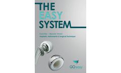 EasyHip - Model E-616 - Bipolar Head Prosthesis System - Brochure