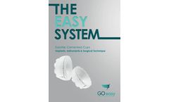 EasyHip - Model E-609 - Cemented Cups - Brochure