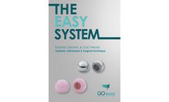 EasyHip - Model E-900 - Ceramic & CoCr Heads - Brochure